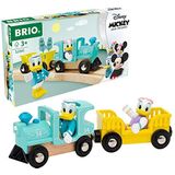 BRIO - 32260 - Donald & Daisy Duck/Disney trein - Mickey and Friends - Zonder batterij - Figuren inbegrepen - Voor houten treinbaan - Speelgoed voor jongens en meisjes vanaf 3 jaar