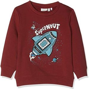 NAME IT Nmmram jongens lichtgewicht sweatshirt, rood (Ruby Wine Ruby Wine), 98, Rood (Ruby Wine Ruby Wine)