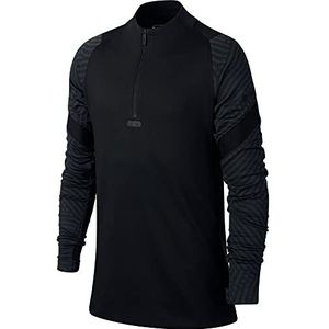 Nike B NK Dry Strke Dril Top Ng T-shirt, lange mouwen, jongens, zwart, antraciet, zwart