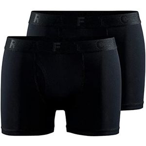 Craft Boxershorts, 7 cm, Core Dry heren, 2 stuks, zwart.