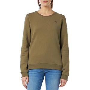 bridgeport Sweat à capuche pour femme, vert olive, XS