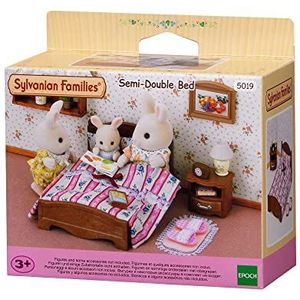 Sylvanian Families 5019 twijfelaar-bed- inrichting poppenhuis - nachtkastje