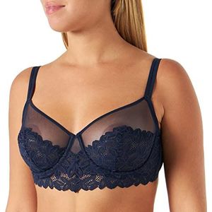 Billet Doux Virtuose 70AAH26 Klassieke beha met beugels, iris, diepblauw, 90 C, voor dames, iris, diepblauw, 90 C, iris diepblauw