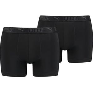 PUMA Boxershorts voor heren, microvezel, zwart, maat XL