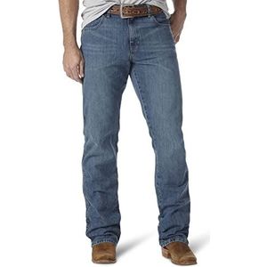 Wrangler Jean classique coupe bottillon rétro slim pour homme, Porté en, 42W / 34L