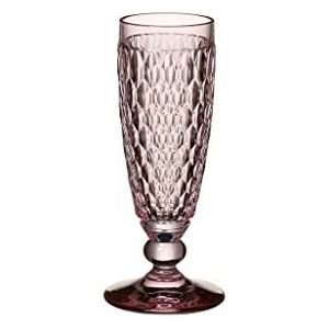 Villeroy & Boch Boston Coloured champagneglas, kristal, roze, 5 x 5 x 16,3 cm