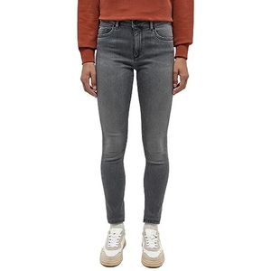 MUSTANG Stijl Shelby Skinny Jeans voor dames, grijs.