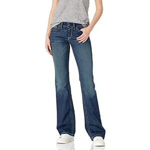 ARIAT R.e.a.l. Dames Jeans Mid High Waist, Oceaan