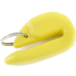 BEST DIVERS PEDAGNO Krab ring van roestvrij staal, 600 g, geel, lood heren
