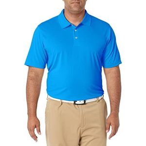 Amazon Essentials Sneldrogend golfpoloshirt voor heren, klassieke pasvorm (verkrijgbaar in grote maat), koningsblauw, XS