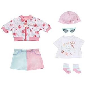 Baby Annabell Deluxe Lente Kledingset - Poppenkleding 43cm