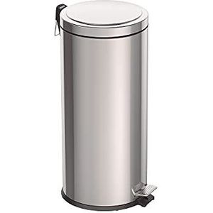 Tramontina Pedaalemmer van roestvrij staal, 30 liter
