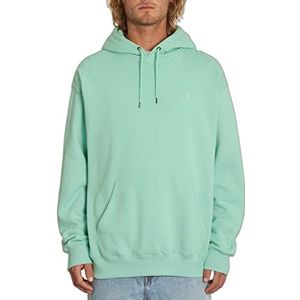 Volcom Single Stone Po Sweatshirt met capuchon voor heren, groen (Lichen Green), S