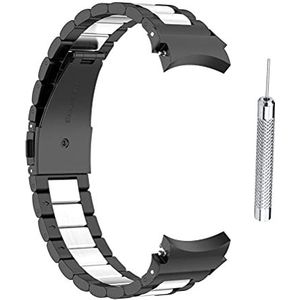 Armband van roestvrij staal, reservebandjes voor Samsung Galaxy Watch4 40/44 mm, Galaxy Watch 4 Classic 46 mm/42 mm