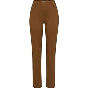 Raphaela by Brax pamina thermolite cotton broek, Tabak