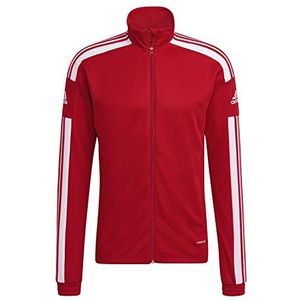 Adidas Herenjas Squadra 21 Training Jacket, Team Power rood/wit, L, maat lang