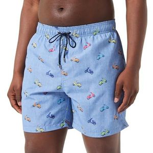 NALINI Boxer Homme, Bleu, XL