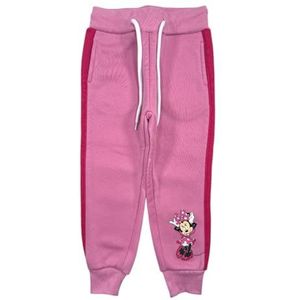 Minnie joggingbroek, comfortabele en stijlvolle kleding voor kinderen, Fun Minnie Mouse-design, roze, 6 jaar, Roze