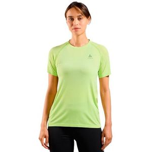 Odlo Odlo Laufshirt voor dames, korte mouwen, essentieel, naadloos, sportshirt, sportbovendeel, fitnessshirt voor dames