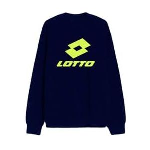 AMERICAN COLLEGE USA Lotto Sweat A Capuche DE Couleur Sportwear Garcon, Bleu, 12 ans