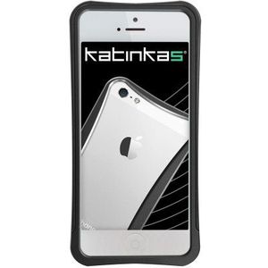 Katinkas Aluminium Bumper Extreme beschermhoes voor Apple iPhone 5, zwart