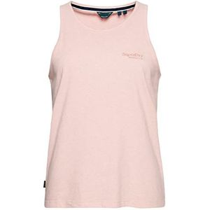 Superdry Vintage Logo Vest W6011643A Soft Pink Marl 12 Femme, Soft Pink Marl, 38