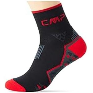 Inconnu Trail Sock Skinlife Uniseks sokken, Nero-Fire, 39-42 EU, nero-fire