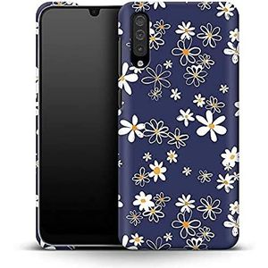 caseable Samsung Galaxy A70 telefoonhoes beschermhoes schokbestendig krasbestendig kleurrijk design rondom bescherming marine Daisies bloemen bloemen bloemen