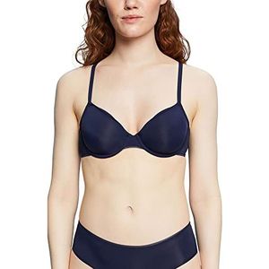 ESPRIT Micro W.logoprint RCS Underwire Bra Moulded Soutien-gorge T-Shirt Femme, Encre, 100B