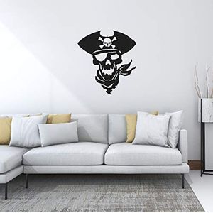 Homemania Wanddecoratie, metaal, zwart, 50 x 0,16 x 45 cm