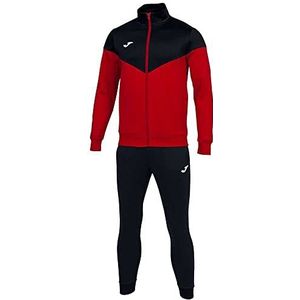 Joma Heren trainingspak, Oxford, rood, zwart, 6 XS