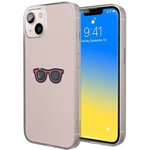 Bonateks, Étui de protection imprimé numériquement compatible avec iPhone 14, coque de protection anti-chocs, silicone, flexible, transparent