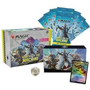 Magic The Gathering March of The Machine Bundle, 8 boosters & accessoires set (Engelse versie)