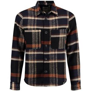 KEY LARGO MSH KLZERMATT Chemise à carreaux 1/1 pour homme, Bleu marine (1200), XXL