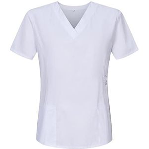 MISEMIYA - Sanitaire tas voor dames - sanitair uniform voor vrouwen - 707, wit 22