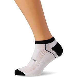 M-Wave Road Coolmax uniseks sokken voor volwassenen, wit, maat 43-46