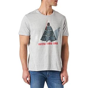 Star Wars T-shirt voor heren, Grijs Melange