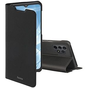Hama Samsung Galaxy A13 4G ""Slim Pro"" Flip Case Beschermhoes met geldvak, 2 kaartsleuven, magneetsluiting en standaard functie zwart