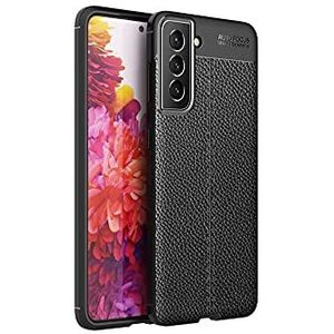 lopolike Samsung Galaxy S10+ hoes TPU soft case telefoonhoes krasbestendig valbescherming, zwart