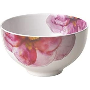 Villeroy & Boch - Rose Garden kom, 13,5 cm, premium porselein, wit/roze