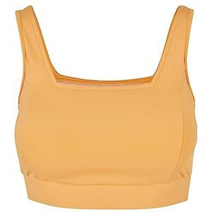 Urban Classics Soutien-gorge de sport pour femme Recycled Squared Bra, Paleorange, XL