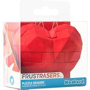 MUSTARD M 16024B Frustrasers Heart Gum in puzzelvorm, 3,58 x 7,64 x 6,17 cm