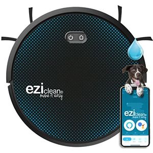 Eziclean Connect x550 Robotstofzuiger met Dweilfunctie - Ideaal voor Huisdieren - Spraakbesturing - Navigatietechnologie