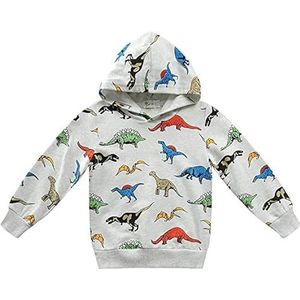 CM-Kid Sweatshirts, ronde hals, pullover, hoodie, sweatshirt, baby, jongens, 10 stuks, Licht grijs (Ral 7035)