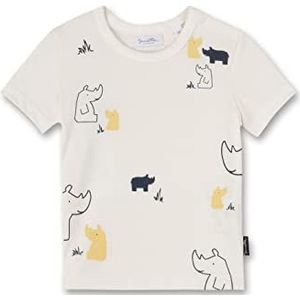 Sanetta 902292 T-shirt baby jongen, Ivoor