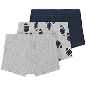 Name It boxershorts voor meisjes, grijs.