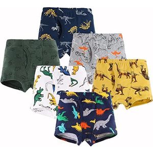 Little Hand Boxershorts voor jongens, ondergoed, kinderen, boxershorts, dinosaurussen, 2-3 jaar, Dinosaurussen
