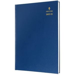 Collins Schoolagenda 2022-23, A4, 1 dag per pagina, FSC Mix – blauw (44 M60-2223) – schoolagenda met afsprakenplanner, notities en lesrooster, A4 (297 x 210 cm)