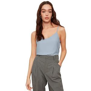 Trendyol Blouse om op te hangen, blauw, blouse, 36 dames, Blauw, 36