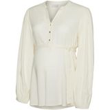 MAMALICIOUS Mlmercy Lia L/S Wo Top 2f Noos damesblouses, Berk